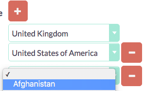 Dropdown Addition Example Image