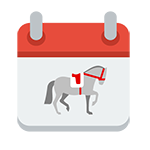 Horse Calendar Icon