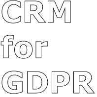 CRM for GDPR